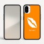 כיסוי בעיצוב אישי עם השם שלך לדגם - Nothing Phone (1) בעיצוב שפתיים - נשיקה