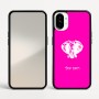 כיסוי בעיצוב אישי עם השם שלך לדגם - Nothing Phone (1) בעיצוב ראש פיל