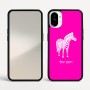 כיסוי בעיצוב אישי עם השם שלך לדגם - Nothing Phone (1) בעיצוב זברה