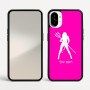 כיסוי בעיצוב אישי עם השם שלך לדגם - Nothing Phone (1) בעיצוב אישה שטן