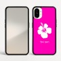 כיסוי בעיצוב אישי עם השם שלך לדגם - Nothing Phone (1) בעיצוב פרח היביסקוס