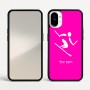 כיסוי בעיצוב אישי עם השם שלך לדגם - Nothing Phone (1) בעיצוב סקי אולימפי