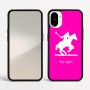 כיסוי בעיצוב אישי עם השם שלך לדגם - Nothing Phone (1) בעיצוב שחקן פולו - סוס