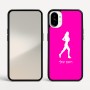 כיסוי בעיצוב אישי עם השם שלך לדגם - Nothing Phone (1) בעיצוב רץ רץ אישה