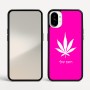 כיסוי בעיצוב אישי עם השם שלך לדגם - Nothing Phone (1) בעיצוב עלה מריחואנה - גראס