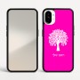 כיסוי בעיצוב אישי עם השם שלך לדגם - Nothing Phone (1) בעיצוב עץ