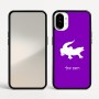 כיסוי בעיצוב אישי עם השם שלך לדגם - Nothing Phone (1) בעיצוב תנין