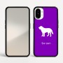 כיסוי בעיצוב אישי עם השם שלך לדגם - Nothing Phone (1) בעיצוב כלב
