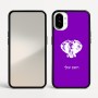 כיסוי בעיצוב אישי עם השם שלך לדגם - Nothing Phone (1) בעיצוב ראש פיל