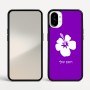 כיסוי בעיצוב אישי עם השם שלך לדגם - Nothing Phone (1) בעיצוב פרח היביסקוס