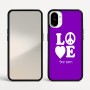 כיסוי בעיצוב אישי עם השם שלך לדגם - Nothing Phone (1) בעיצוב אהבה