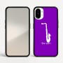 כיסוי בעיצוב אישי עם השם שלך לדגם - Nothing Phone (1) בעיצוב סקסופון