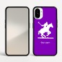 כיסוי בעיצוב אישי עם השם שלך לדגם - Nothing Phone (1) בעיצוב שחקן פולו - סוס