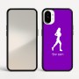 כיסוי בעיצוב אישי עם השם שלך לדגם - Nothing Phone (1) בעיצוב רץ רץ אישה