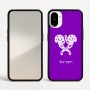 כיסוי בעיצוב אישי עם השם שלך לדגם - Nothing Phone (1) בעיצוב פרחי קרן