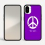 כיסוי בעיצוב אישי עם השם שלך לדגם - Nothing Phone (1) בעיצוב סמל השלום
