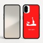 כיסוי בעיצוב אישי עם השם שלך לדגם - Nothing Phone (1) בעיצוב ג'ירפה באפריקה