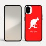 כיסוי בעיצוב אישי עם השם שלך לדגם - Nothing Phone (1) בעיצוב קנגורו