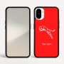כיסוי בעיצוב אישי עם השם שלך לדגם - Nothing Phone (1) בעיצוב פומה
