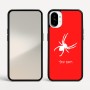 כיסוי בעיצוב אישי עם השם שלך לדגם - Nothing Phone (1) בעיצוב עכביש