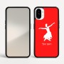 כיסוי בעיצוב אישי עם השם שלך לדגם - Nothing Phone (1) בעיצוב בלרינה