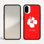 כיסוי בעיצוב אישי עם השם שלך לדגם - Nothing Phone (1) בעיצוב פרח היביסקוס