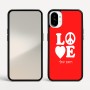 כיסוי בעיצוב אישי עם השם שלך לדגם - Nothing Phone (1) בעיצוב אהבה