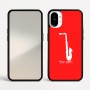 כיסוי בעיצוב אישי עם השם שלך לדגם - Nothing Phone (1) בעיצוב סקסופון