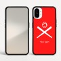 כיסוי בעיצוב אישי עם השם שלך לדגם - Nothing Phone (1) בעיצוב כדור בסיס