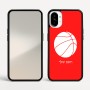 כיסוי בעיצוב אישי עם השם שלך לדגם - Nothing Phone (1) בעיצוב כדורסל