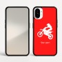 כיסוי בעיצוב אישי עם השם שלך לדגם - Nothing Phone (1) בעיצוב מוטוקרוס