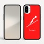 כיסוי בעיצוב אישי עם השם שלך לדגם - Nothing Phone (1) בעיצוב קפיצת סקי אולימפית