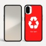 כיסוי בעיצוב אישי עם השם שלך לדגם - Nothing Phone (1) בעיצוב למחזר