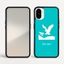 כיסוי בעיצוב אישי עם השם שלך לדגם - Nothing Phone (1) בעיצוב נשר אמריקאי