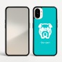 כיסוי בעיצוב אישי עם השם שלך לדגם - Nothing Phone (1) בעיצוב פרצוף בולדוג