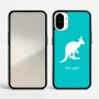 כיסוי בעיצוב אישי עם השם שלך לדגם - Nothing Phone (1) בעיצוב קנגורו