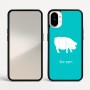 כיסוי בעיצוב אישי עם השם שלך לדגם - Nothing Phone (1) בעיצוב חזיר