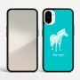 כיסוי בעיצוב אישי עם השם שלך לדגם - Nothing Phone (1) בעיצוב זברה