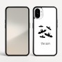 כיסוי בעיצוב אישי עם השם שלך לדגם - Nothing Phone (1) בעיצוב עטלפים