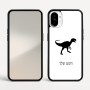 כיסוי בעיצוב אישי עם השם שלך לדגם - Nothing Phone (1) בעיצוב דינוזאור