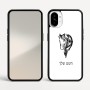 כיסוי בעיצוב אישי עם השם שלך לדגם - Nothing Phone (1) בעיצוב ראש סוס