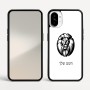 כיסוי בעיצוב אישי עם השם שלך לדגם - Nothing Phone (1) בעיצוב פני אריה