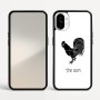 כיסוי בעיצוב אישי עם השם שלך לדגם - Nothing Phone (1) בעיצוב תרנגול