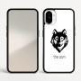 כיסוי בעיצוב אישי עם השם שלך לדגם - Nothing Phone (1) בעיצוב זאב