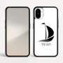 כיסוי בעיצוב אישי עם השם שלך לדגם - Nothing Phone (1) בעיצוב סירה