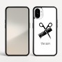 כיסוי בעיצוב אישי עם השם שלך לדגם - Nothing Phone (1) בעיצוב מעצב שיער