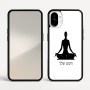 כיסוי בעיצוב אישי עם השם שלך לדגם - Nothing Phone (1) בעיצוב אימון יוגה