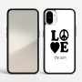 כיסוי בעיצוב אישי עם השם שלך לדגם - Nothing Phone (1) בעיצוב אהבה