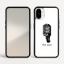 כיסוי בעיצוב אישי עם השם שלך לדגם - Nothing Phone (1) בעיצוב מיקרופון