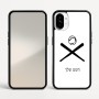 כיסוי בעיצוב אישי עם השם שלך לדגם - Nothing Phone (1) בעיצוב כדור בסיס